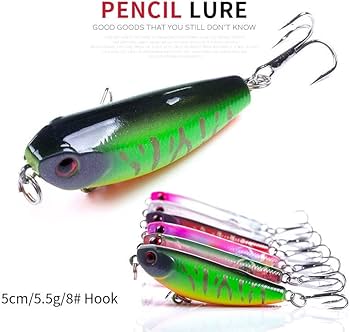 Amazon.co.jp: ペンシルルアー トップウォーター ルアー